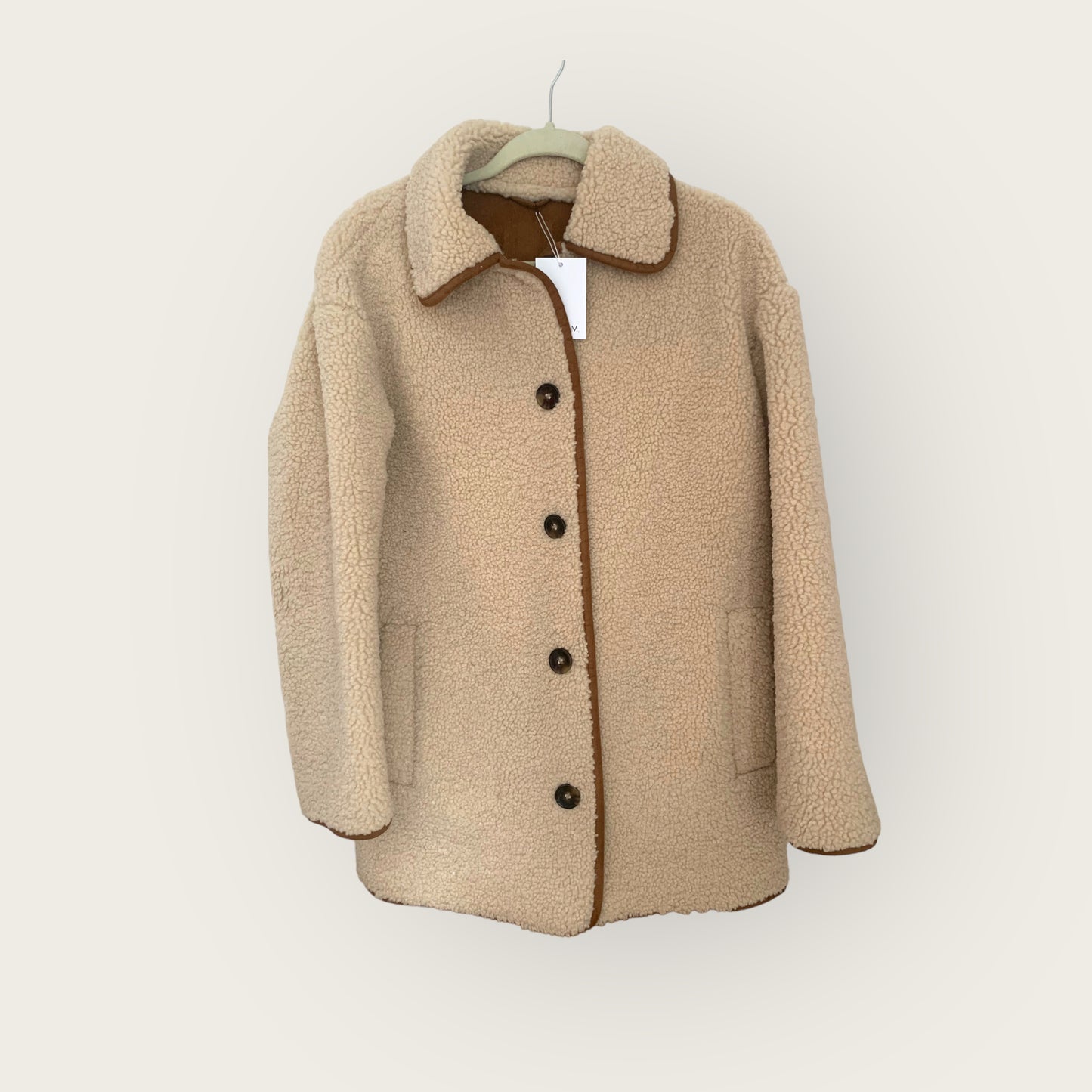 the teddy shearling coat
