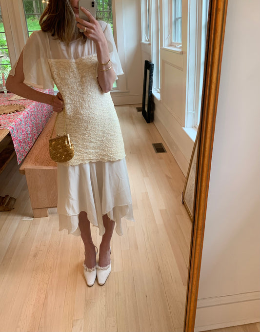 vintage bridal courthouse dress